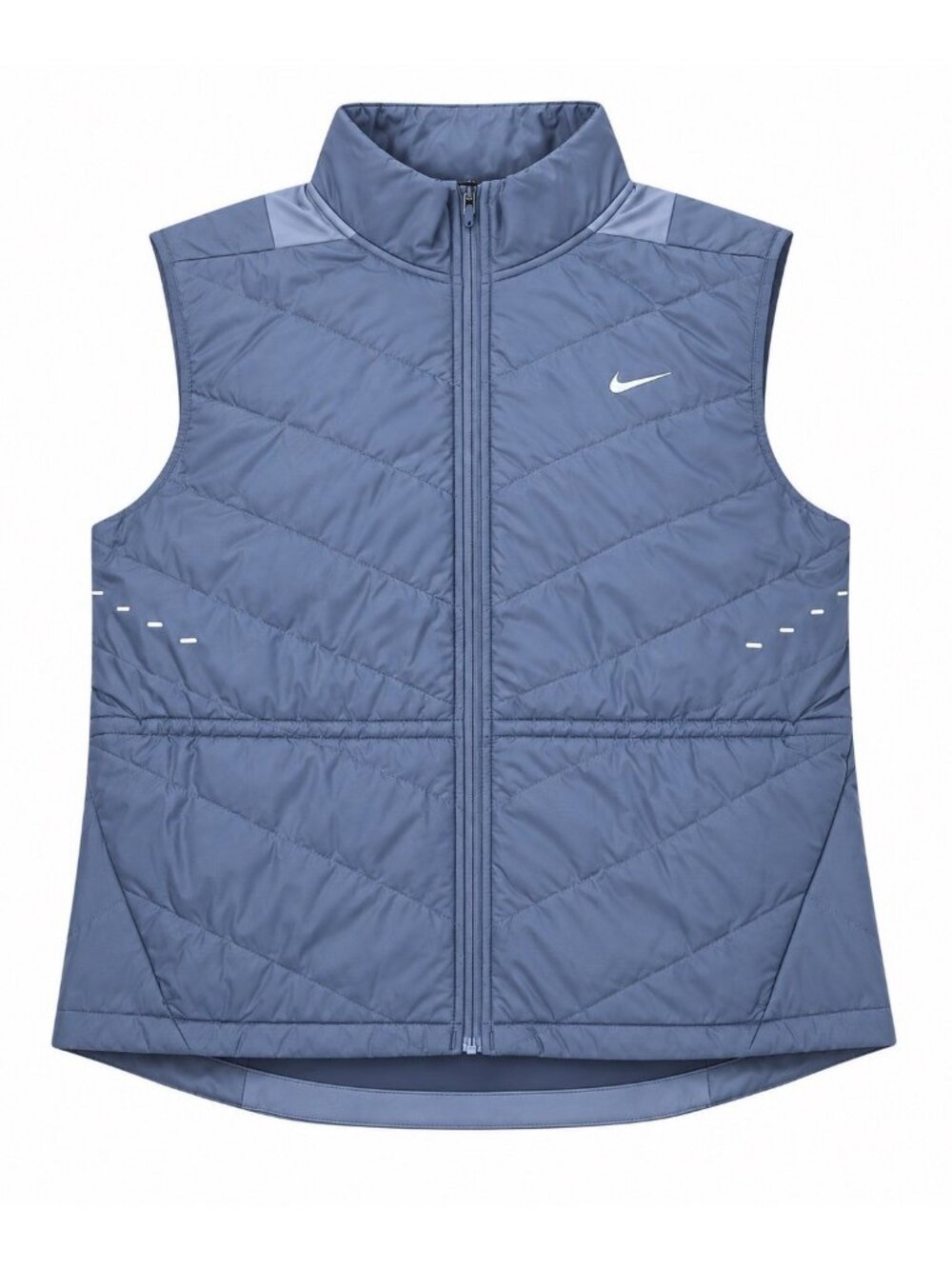 Nike Swift Therma-FIT Women's Quilted Puffer Running Vest Large Blue HV2655-499